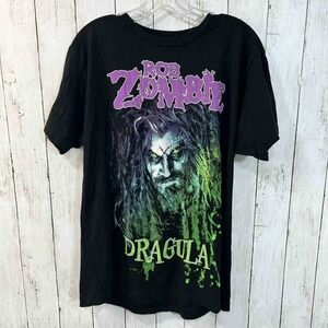Tultex Men's Rob Zombie Dragula Graphic Y2K Band Tee Size‎ L